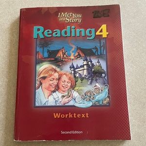 Reading 4 worktext BJU Press, I met you in a story.